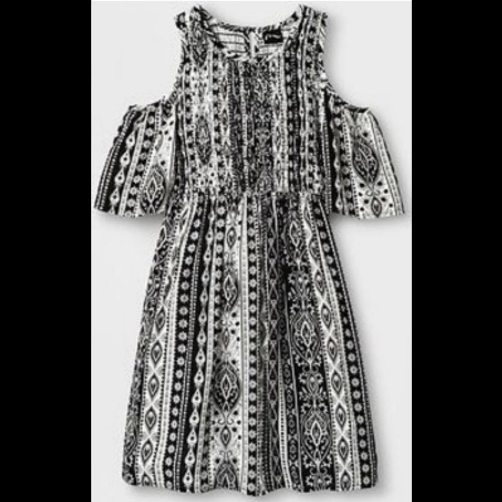 Girls Cold Shoulder Dress